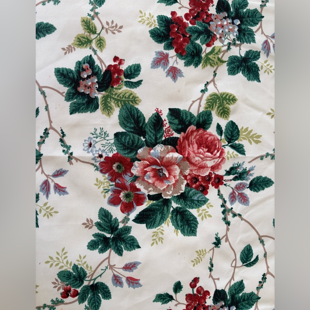 WAVERLY Pleasant Valley Floral Upholstery Fabric 52x57”